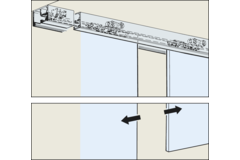 Hawa Porta GW/GWF Synchro basisgarnituur